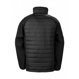 Kurtka Padded Softshell Black Compass