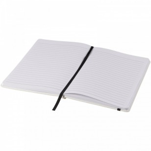Biały notes A5 Spectrum z kolorowym paskiem