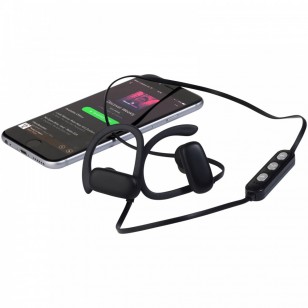 Słuchawki douszne Brilliant z podświetlanym logo z łącznością Bluetooth®