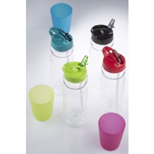 Bidon ze słomką TRANCE 700 ml
