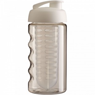 Bidon H2O Bop® o pojemności 500 ml z wieczkiem zaciskowym zmożliwością przyrządzania wody smakowej