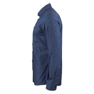 KOSZULA "PURPLE BOW" 143 SLIM FIT