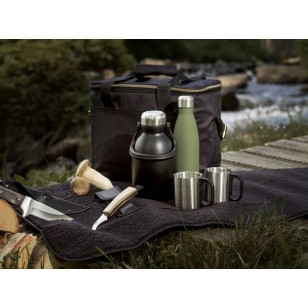 BUTELKA HOT&COOL 0,5L, ZIELONY MAT 24/12 H