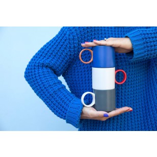 Kubek NOOR BLUE/BROWN
