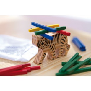 Gra zręcznościowa TRICKY TIGER, beżowy
