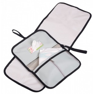 Torba do przewijania dzieci BABY FIRST, jasnoszary