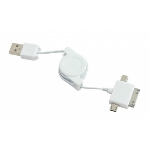 Adapter MULTI CHARGE, biały
