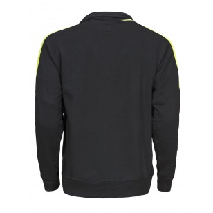 2123 BLUZA NA ZAMEK Z ODBLASKAMI NA RAMIONACH