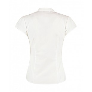 Damska koszulka SSL Tailored Fit Mandarin Collar