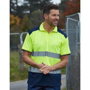 Polo Fluo 2-Tone