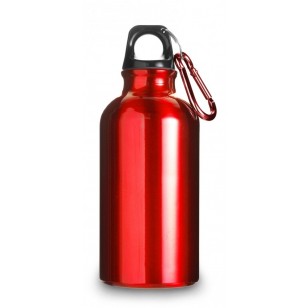Butelka sportowa 400 ml z karabińczykiem