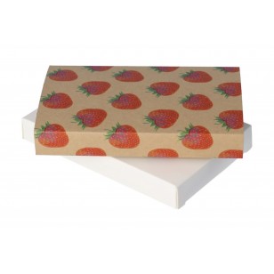 personalizowany rękaw z papieru kraft