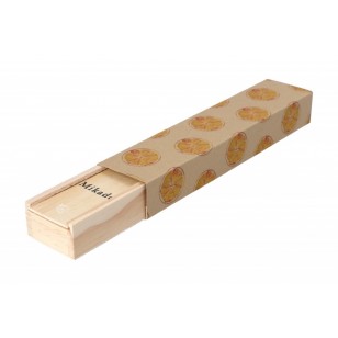personalizowany rękaw z papieru kraft