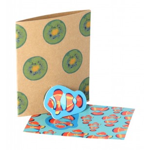 personalizowany rękaw z papieru kraft