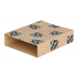 personalizowany rękaw z papieru kraft