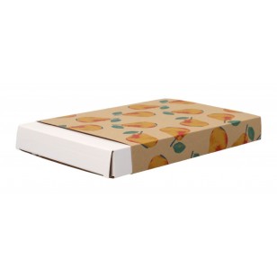 personalizowany rękaw z papieru kraft
