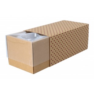 personalizowany rękaw z papieru kraft