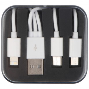 Zestaw przejściówek USB - C, MICRO, IPHONE
