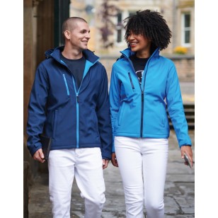 Kurtka Softshell z kapturem 3 warstwowa Venturer