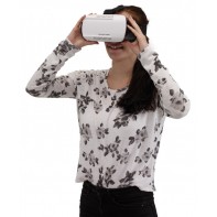 Okulary wirtualnej rzeczywistości IMAGINATION, biały, czarny
