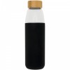 Szklany bidon z drewnianym wieczkiem Kai 540 ml
