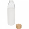 Szklany bidon z drewnianym wieczkiem Kai 540 ml