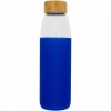 Szklany bidon z drewnianym wieczkiem Kai 540 ml