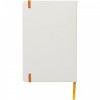 Biały notes A5 Spectrum z kolorowym paskiem