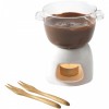 Szklany zestaw do czekoladowego fondue Belgium