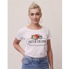 Damski Tshirt Vintage z logo Fruit (duże)