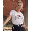 Damski Tshirt Vintage z logo Fruit (duże)