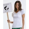 Damska koszulka Pure Organic V-Neck