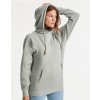 Bluza High Collar Hooded Pure Organic