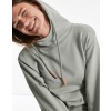 Bluza High Collar Hooded Pure Organic