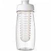 Bidon H2O Pulse® o pojemności 600 ml z wieczkiem zaciskowym zmożliwością przyrządzania wody smakowej