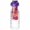 Bidon H2O Treble z o pojemności 750 ml z otwieranym wieczkiem i zaparzaczem