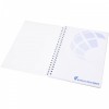 Notatnik Desk-Mate® w formacie A5 z przedziałką i okładką wykonaną z PP