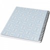 Notatnik Desk-Mate® w formacie A5 z przedziałką i okładką wykonaną z PP