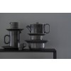 Talerz Coffee & More, szary 27 cm
