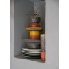 Talerz Coffee & More, szary 27 cm