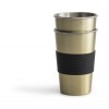Kubek stalowy, złoty 2-pak 500 ml