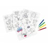 Puzzle dla dzieci PAINT YOUR PICTURE, wielobarwny