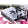 Filcowa torba na zakupy STAR DUST, szary