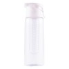 Bidon Frutello 700 ml, biały/transparentny