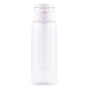 Bidon Frutello 700 ml, biały/transparentny