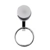 Brelok metalowy Piston, srebrny - druga jakość