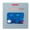 SwissCard Lite niebieski transparentny